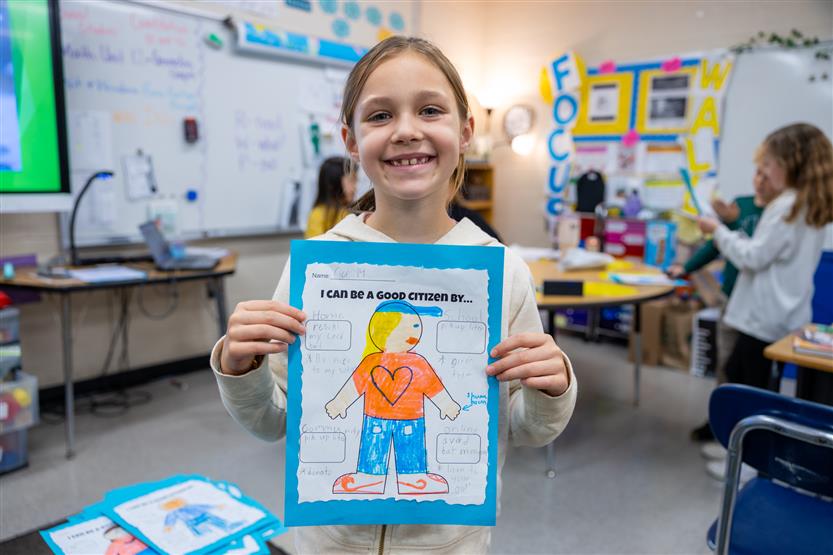 Students make good citizen models